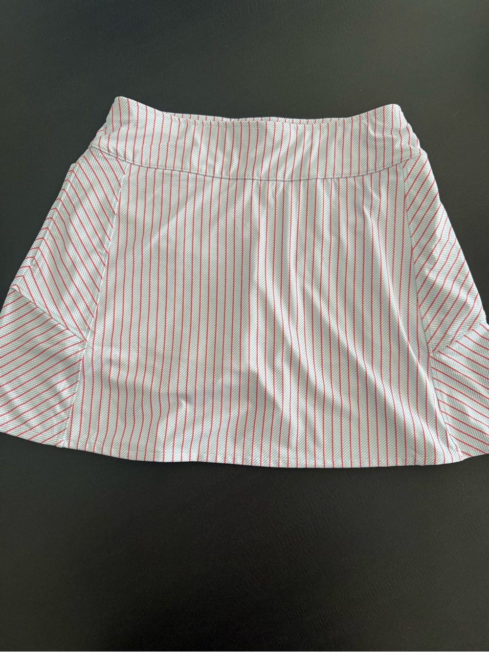 White and Striped Women’s Skirt